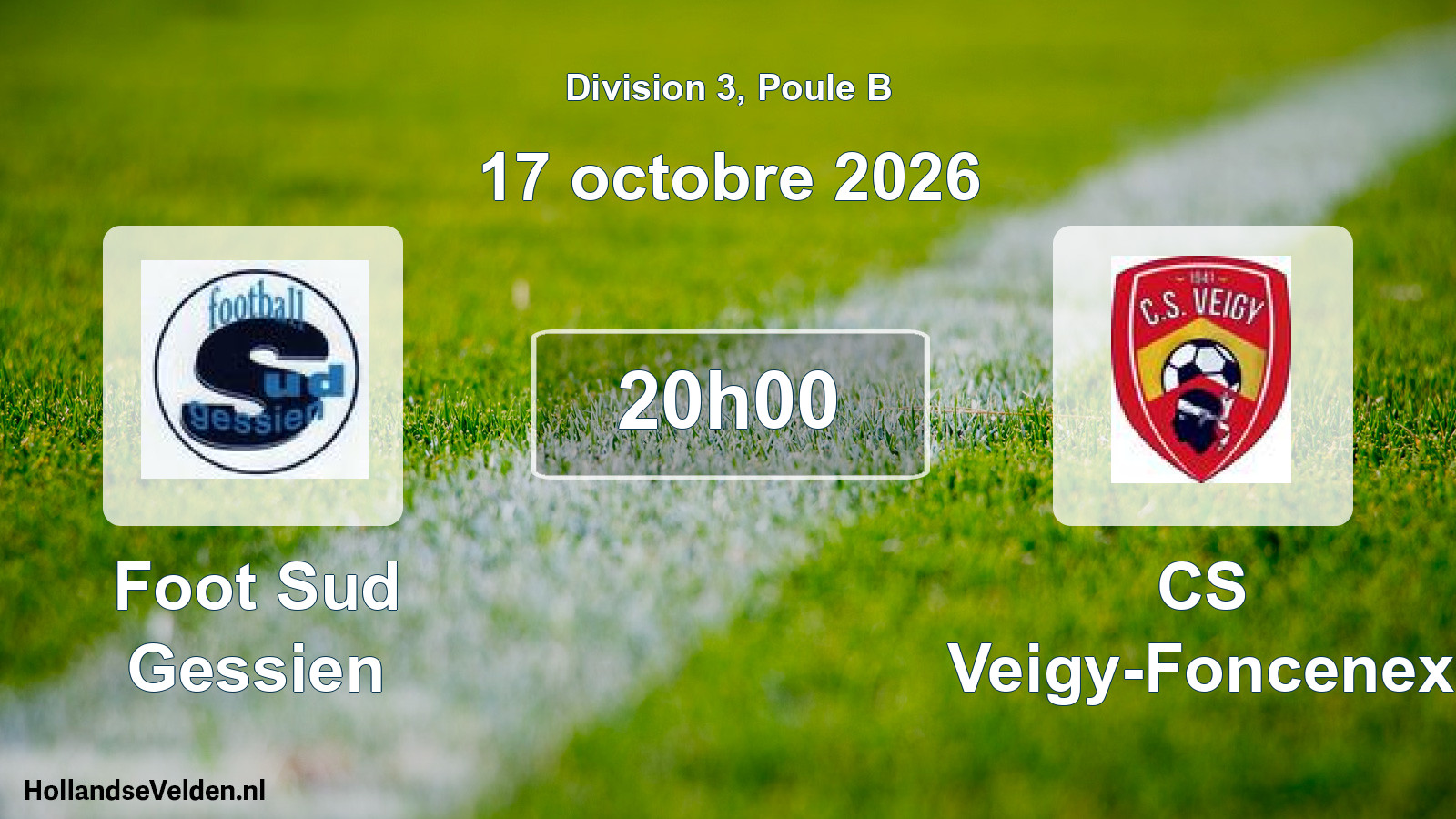 Scheduled Match: Foot Sud Gessien - CS Veigy-Foncenex (17 October 2026)