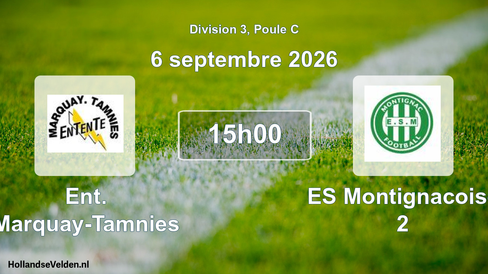 Scheduled Match: Ent. Marquay-Tamnies - ES Montignacoise 2 (6 September 2026)