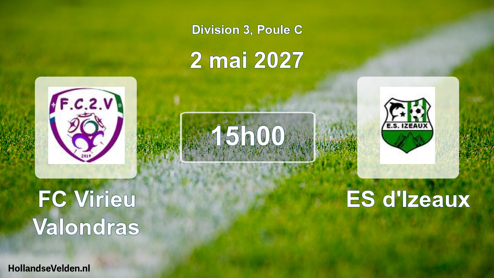 Scheduled Match: FC Virieu Valondras - ES d'Izeaux (2 May 2027)