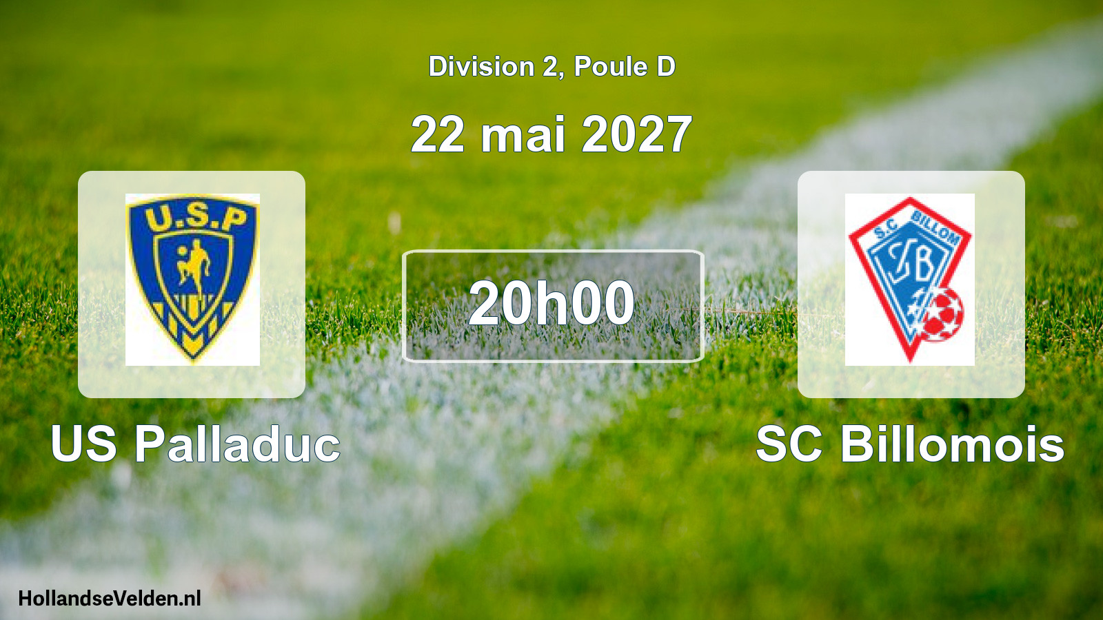 Match programmé: US Palladuc - SC Billomois (22 mai 2027)
