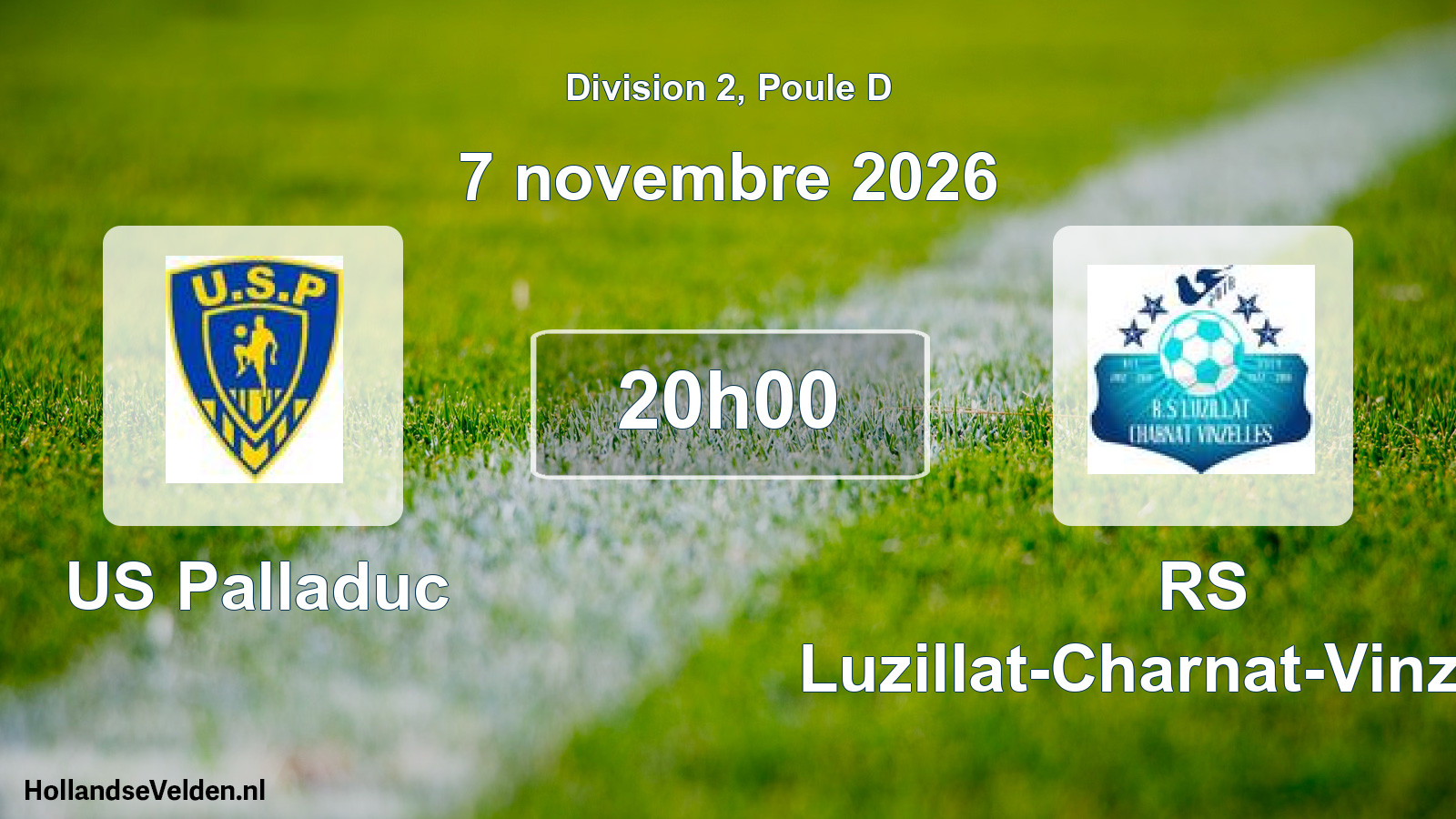 Match programmé: US Palladuc - RS Luzillat-Charnat-Vinzelles (7 novembre 2026)