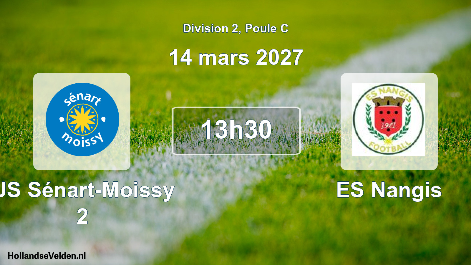 Scheduled Match: US Sénart-Moissy 2 - ES Nangis (14 March 2027)