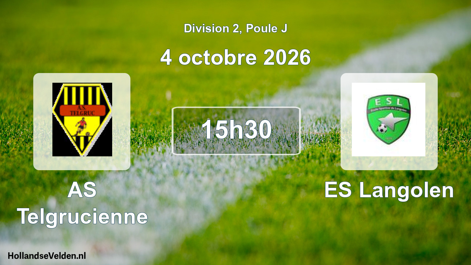 Scheduled Match: AS Telgrucienne - ES Langolen (4 October 2026)