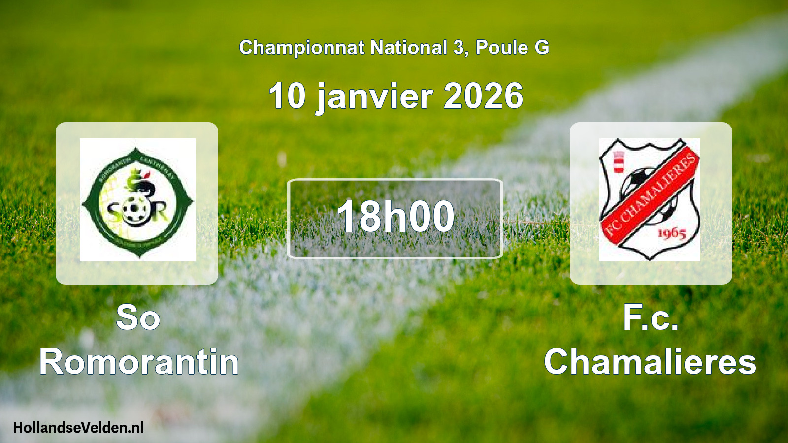 Scheduled Match: So Romorantin - F.c. Chamalieres (10 January 2026)