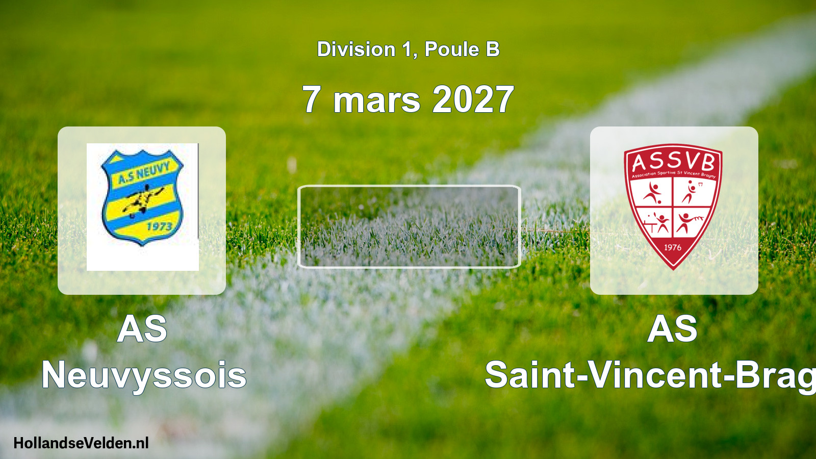 Scheduled Match: AS Neuvyssois - AS Saint-Vincent-Bragny (7 March 2027)