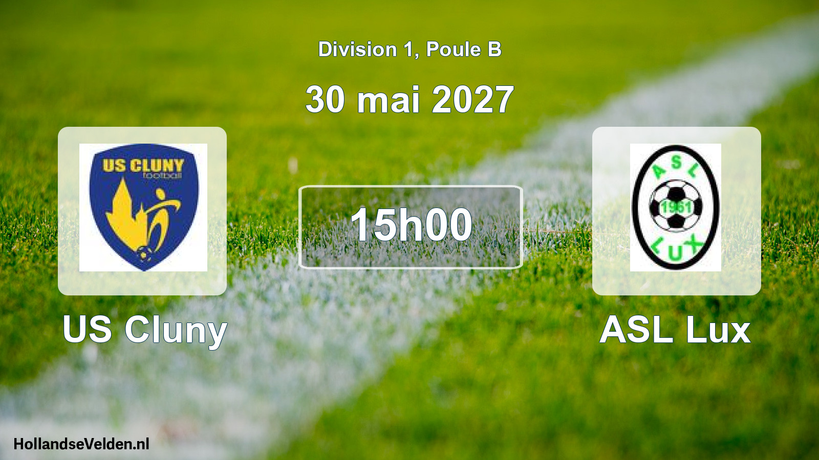 Scheduled Match: US Cluny - ASL Lux (30 May 2027)
