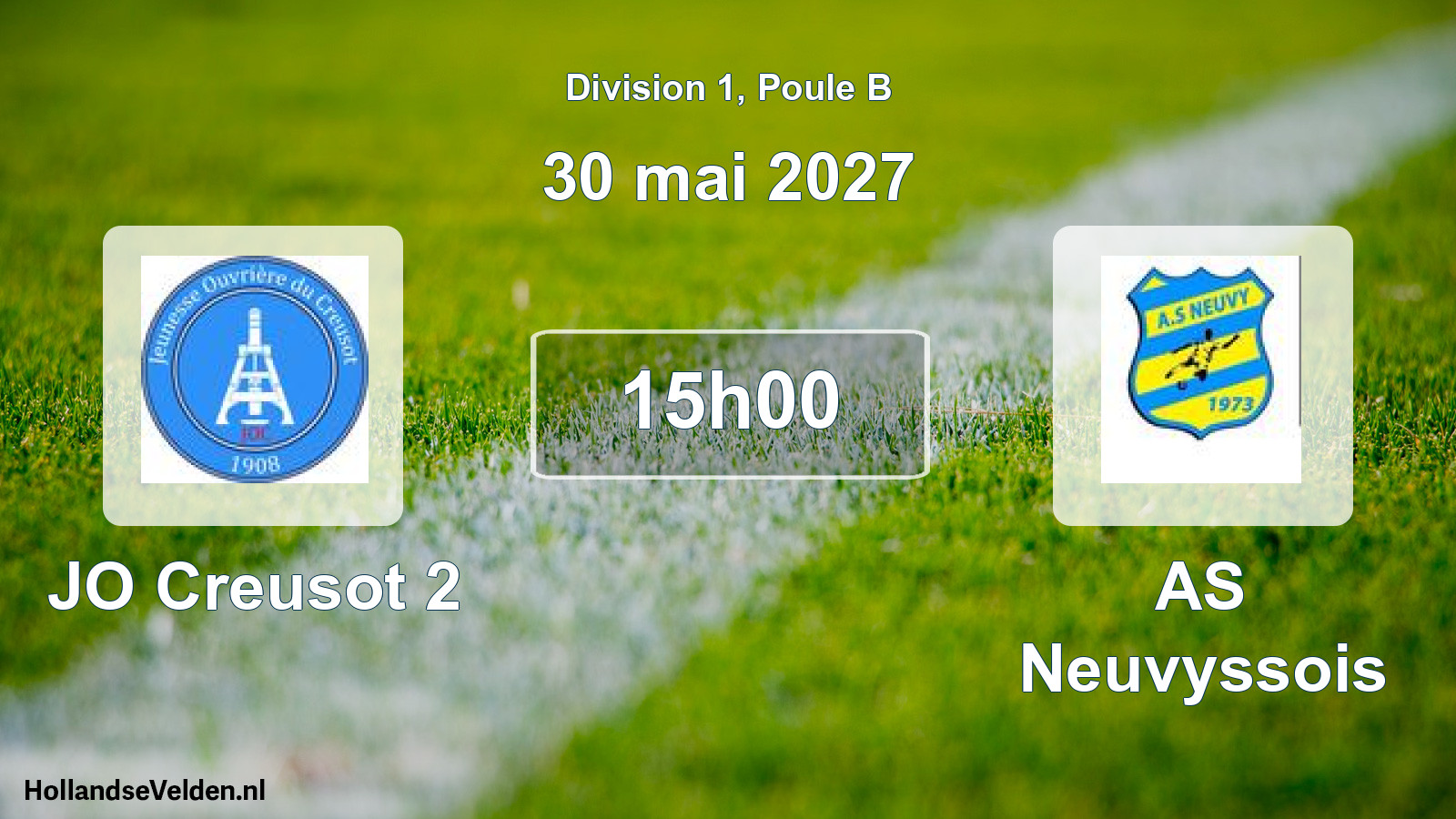 Scheduled Match: JO Creusot 2 - AS Neuvyssois (30 May 2027)