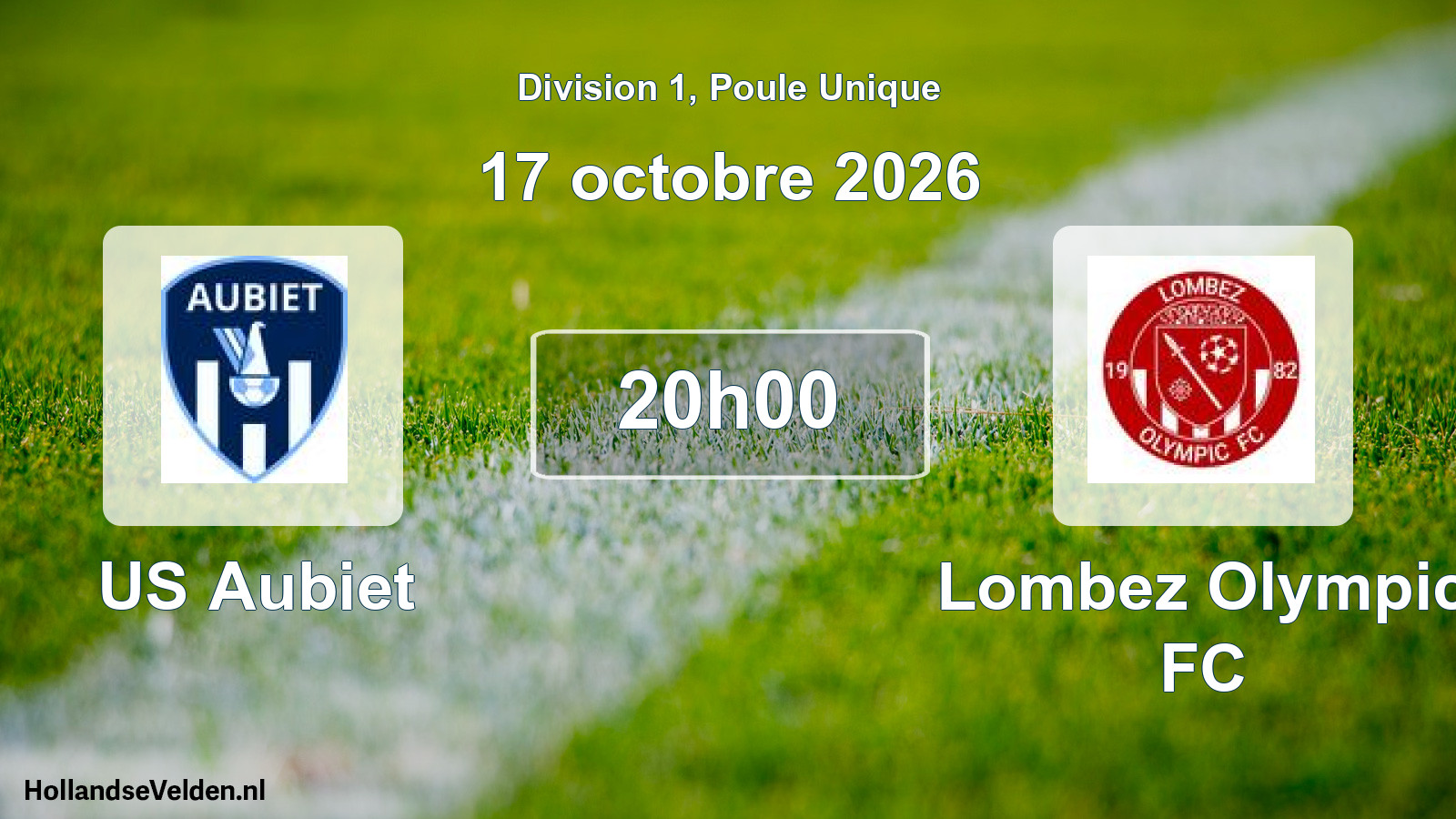 Scheduled Match: US Aubiet - Lombez Olympic FC (17 October 2026)