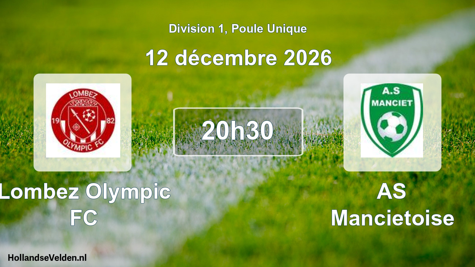 Scheduled Match: Lombez Olympic FC - AS Mancietoise (12 December 2026)