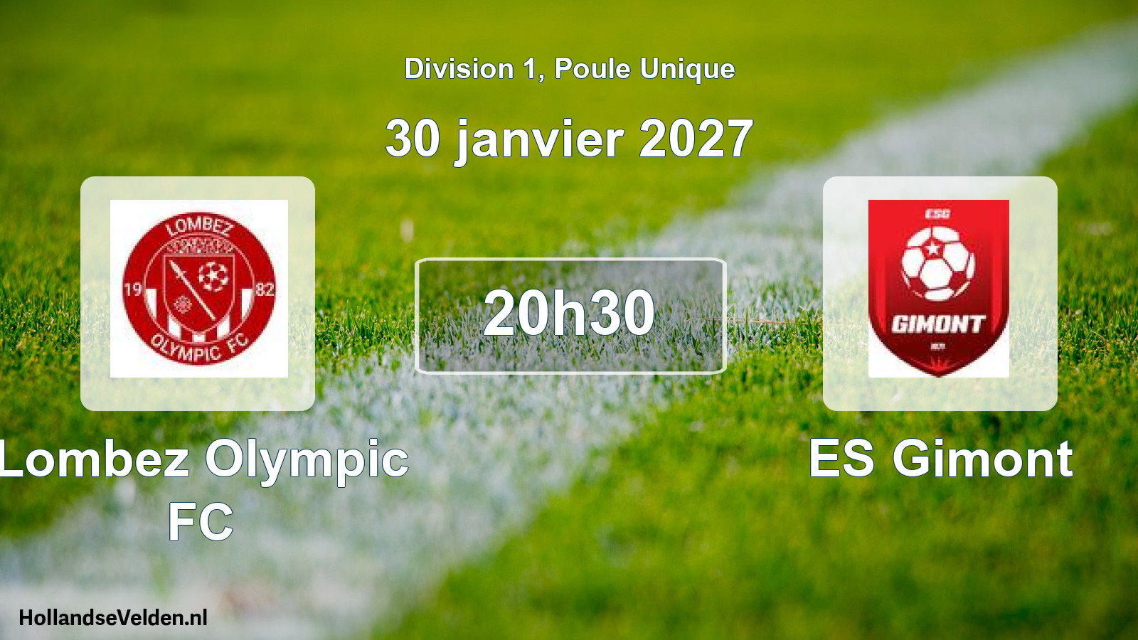 Scheduled Match: Lombez Olympic FC - ES Gimont (30 January 2027)
