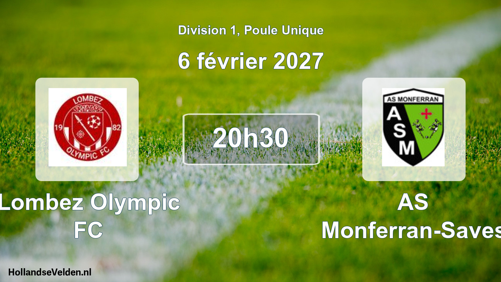 Scheduled Match: Lombez Olympic FC - AS Monferran-Saves (6 February 2027)