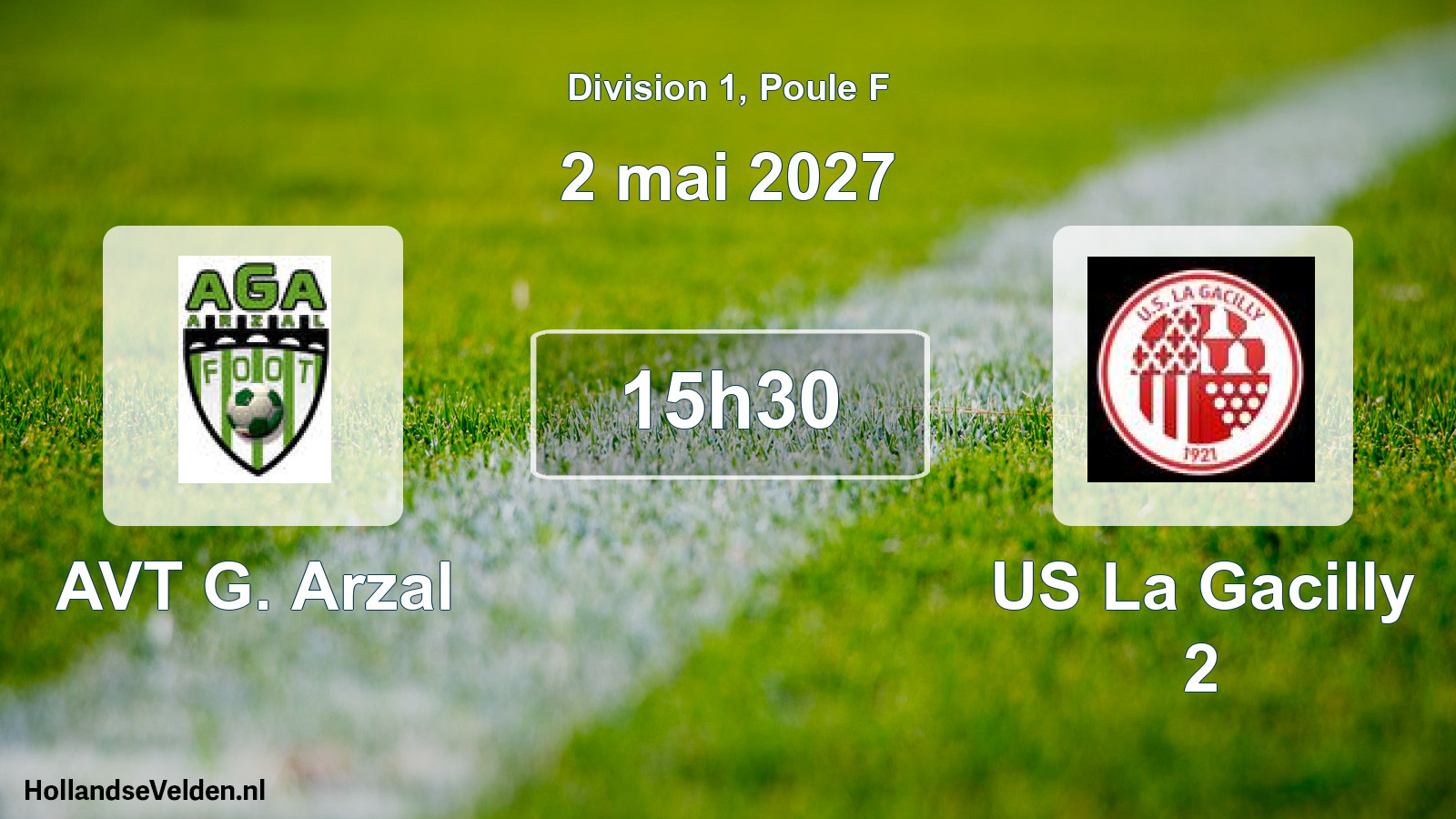 Match programmé: AVT G. Arzal - US La Gacilly 2 (2 mai 2027)