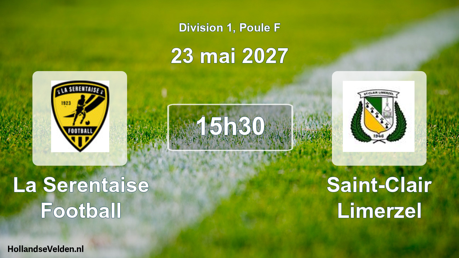 Match programmé: La Serentaise Football - Saint-Clair Limerzel (23 mai 2027)