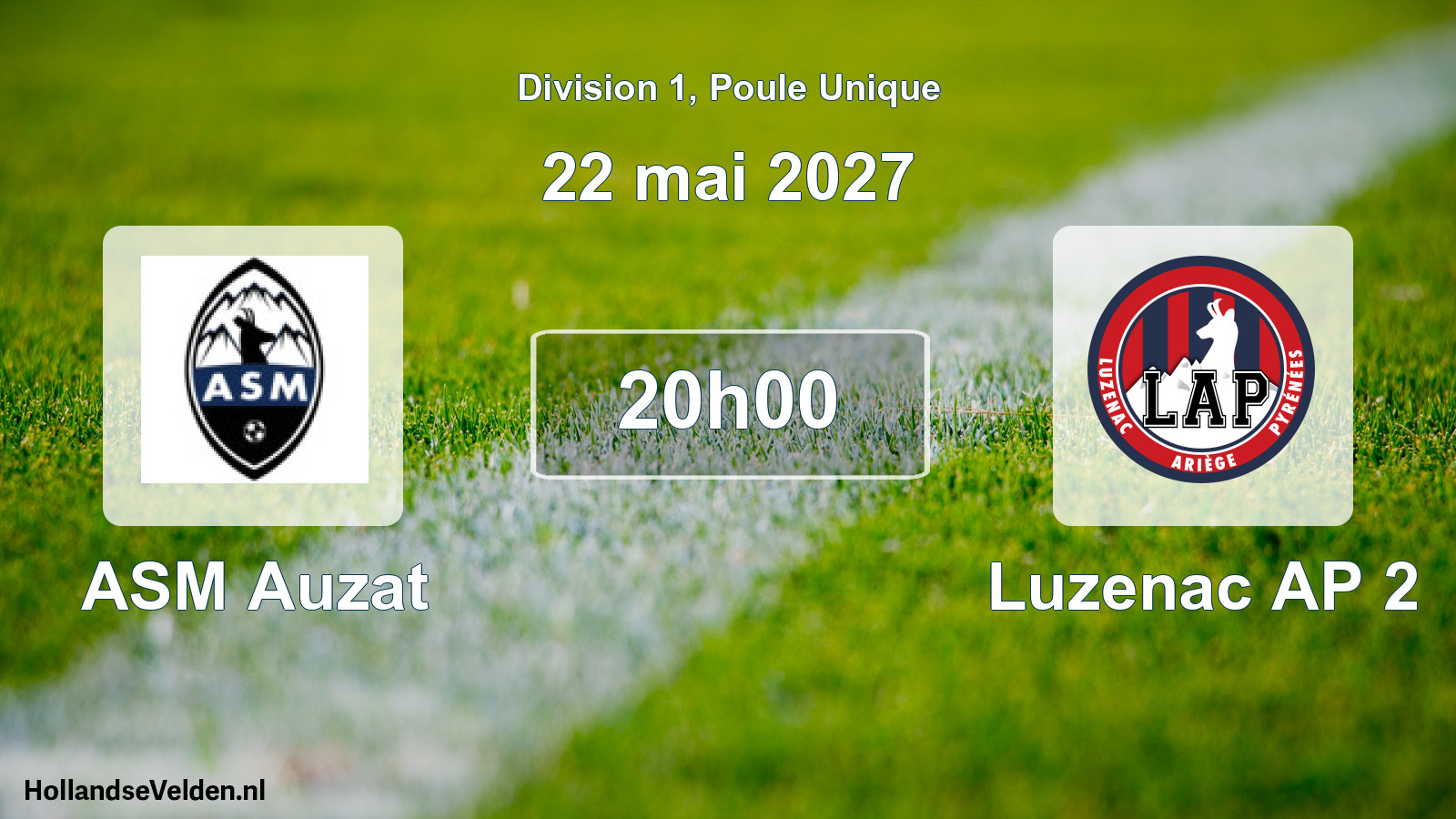Match programmé: ASM Auzat - Luzenac AP 2 (22 mai 2027)