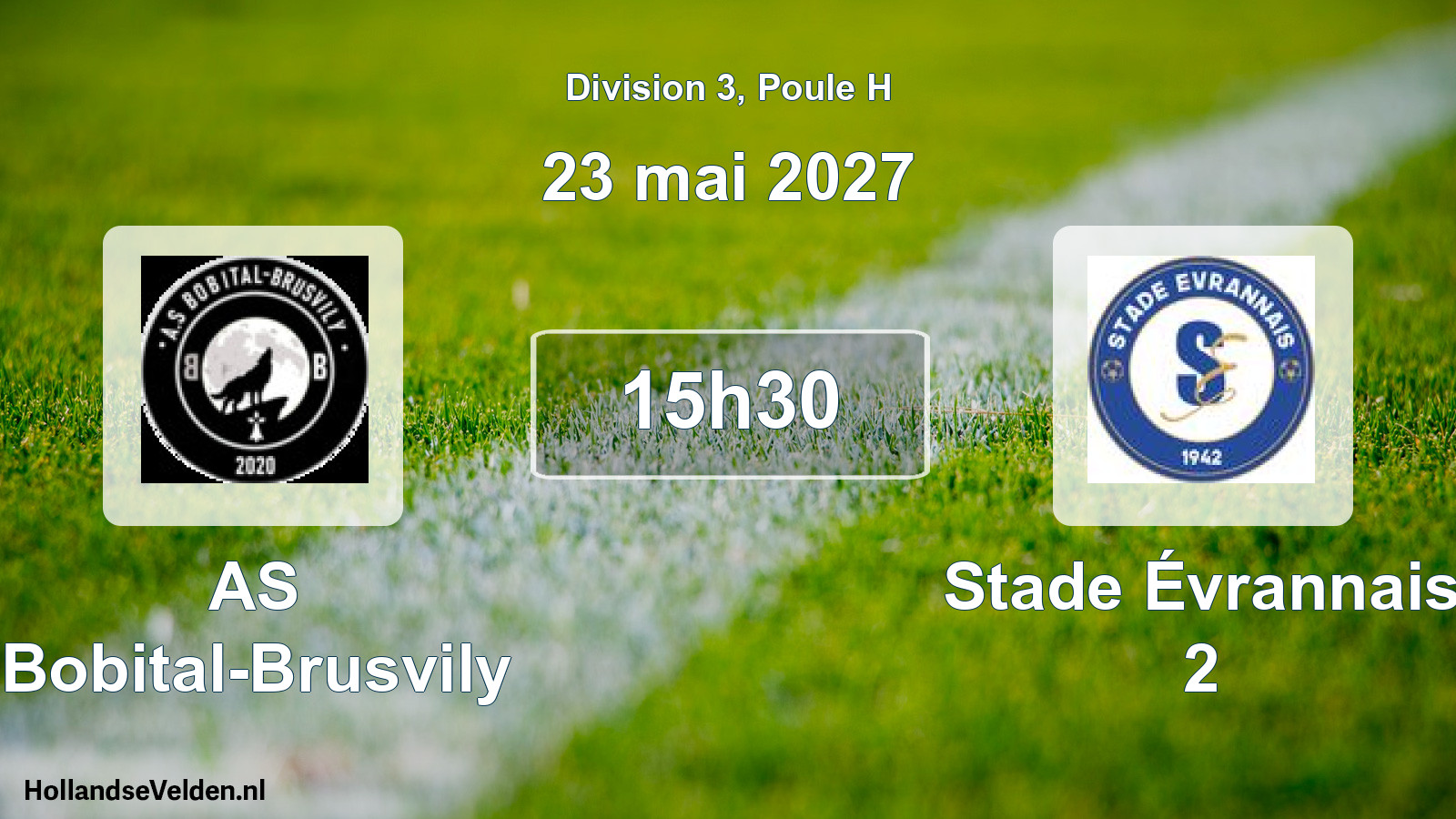 Scheduled Match: AS Bobital-Brusvily - Stade Évrannais 2 (23 May 2027)