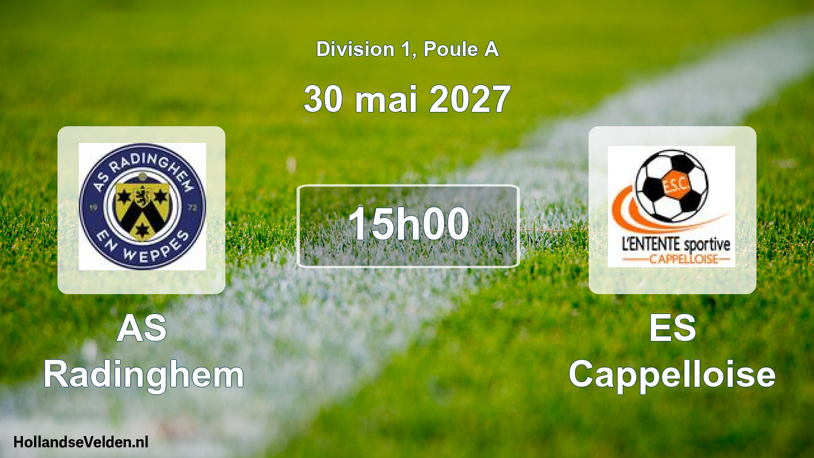Scheduled Match: AS Radinghem - ES Cappelloise (30 May 2027)