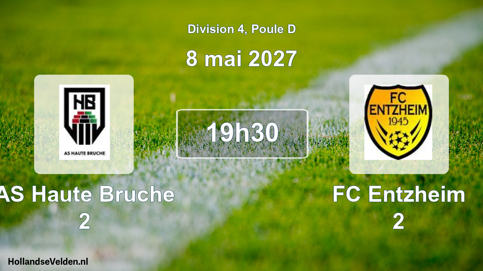 Scheduled Match: AS Haute Bruche 2 - FC Entzheim 2 (8 May 2027)