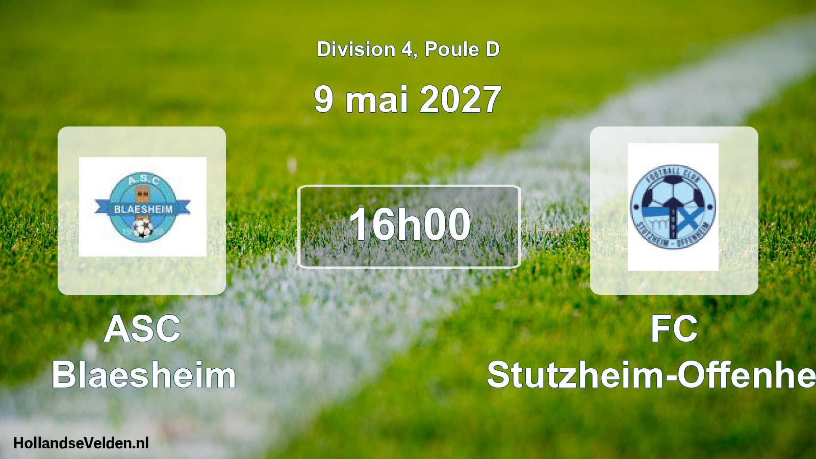 Scheduled Match: ASC Blaesheim - FC Stutzheim-Offenheim (9 May 2027)