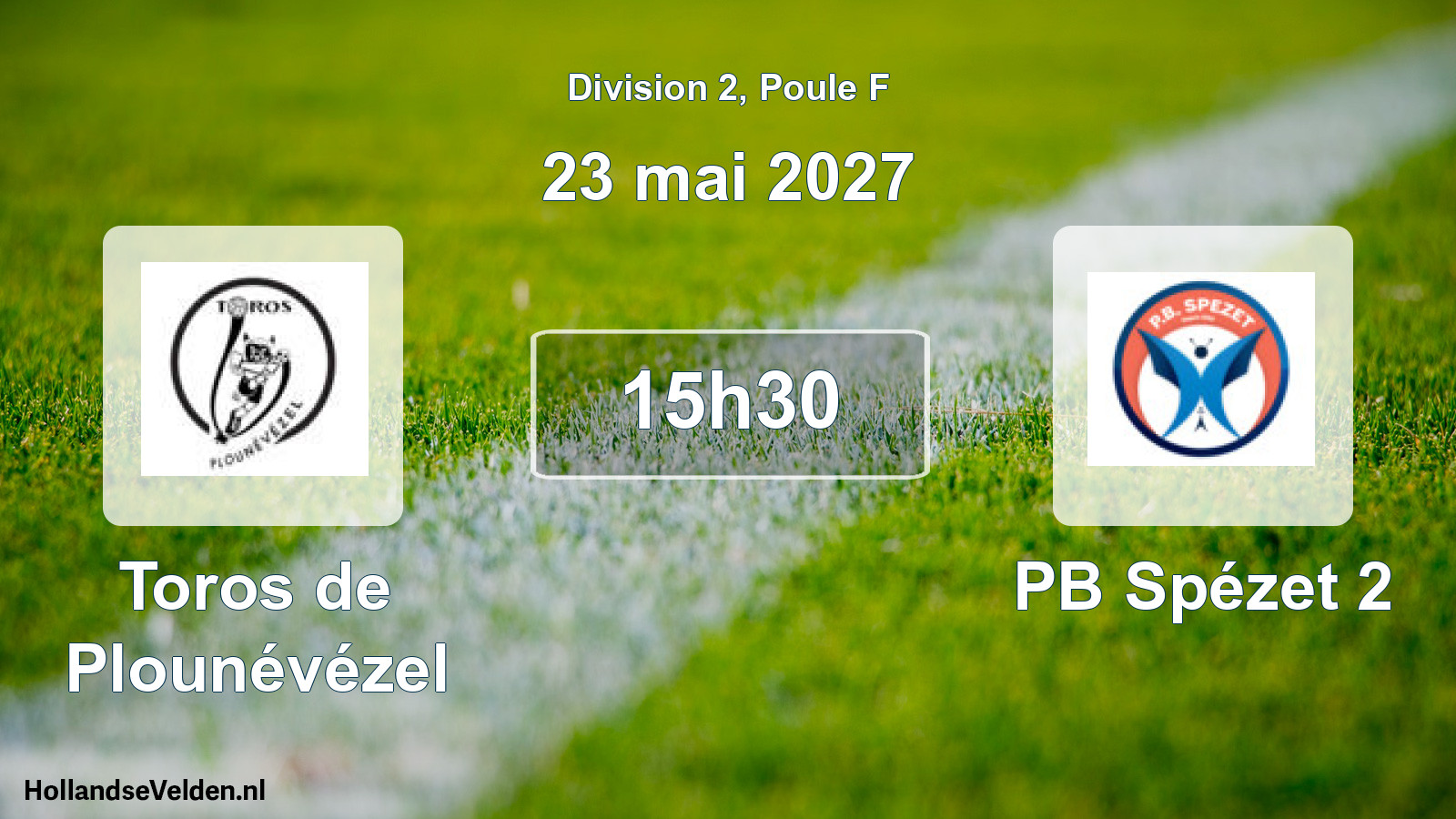 Geplande wedstrijd: Toros de Plounévézel - PB Spézet 2 (23 mei 2027)