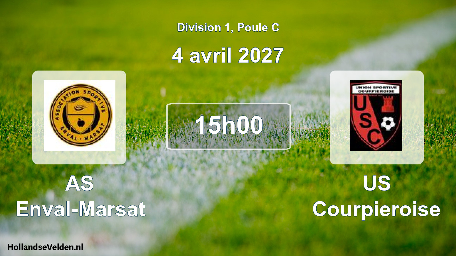 Scheduled Match: AS Enval-Marsat - US Courpieroise (4 April 2027)