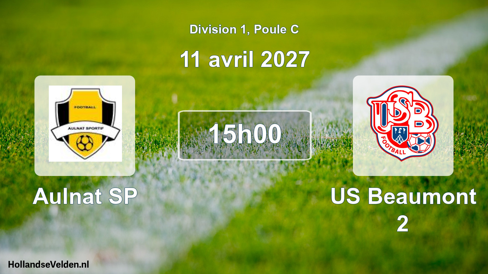 Scheduled Match: Aulnat SP - US Beaumont 2 (11 April 2027)