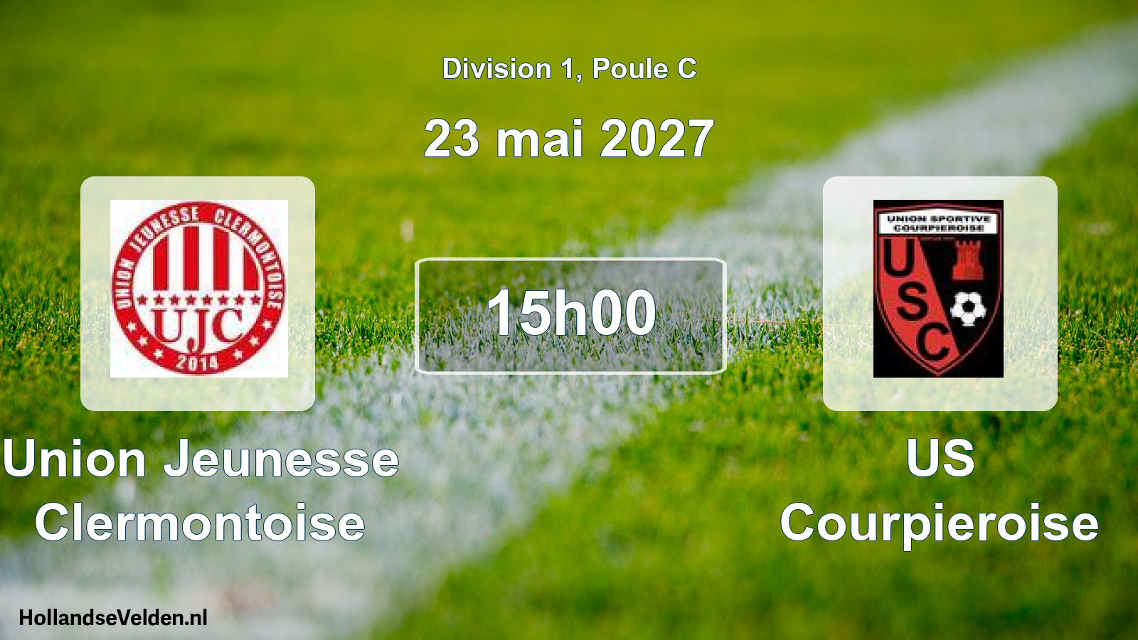 Scheduled Match: Union Jeunesse Clermontoise - US Courpieroise (23 May 2027)