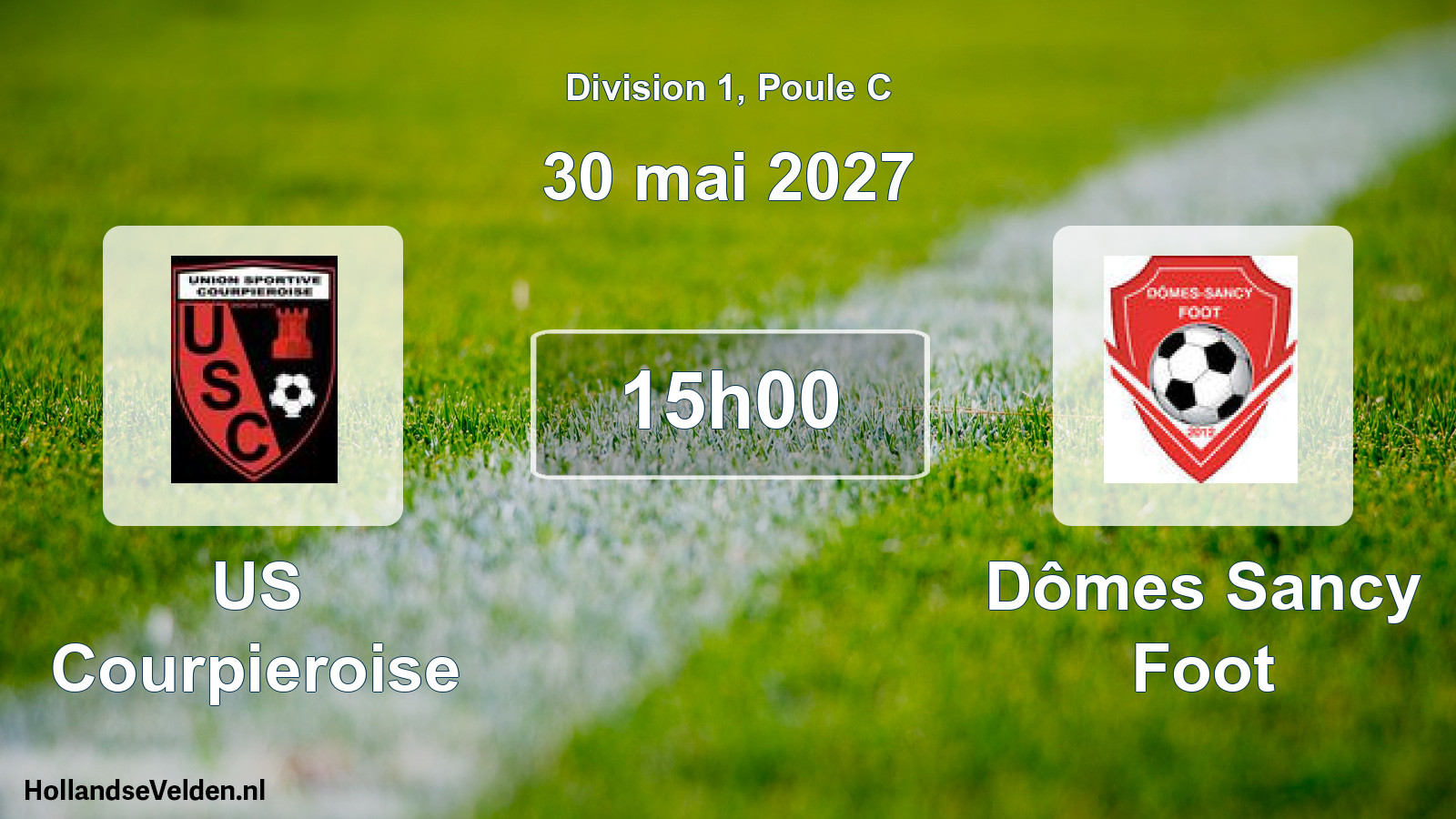 Geplande wedstrijd: US Courpieroise - Dômes Sancy Foot (30 mei 2027)