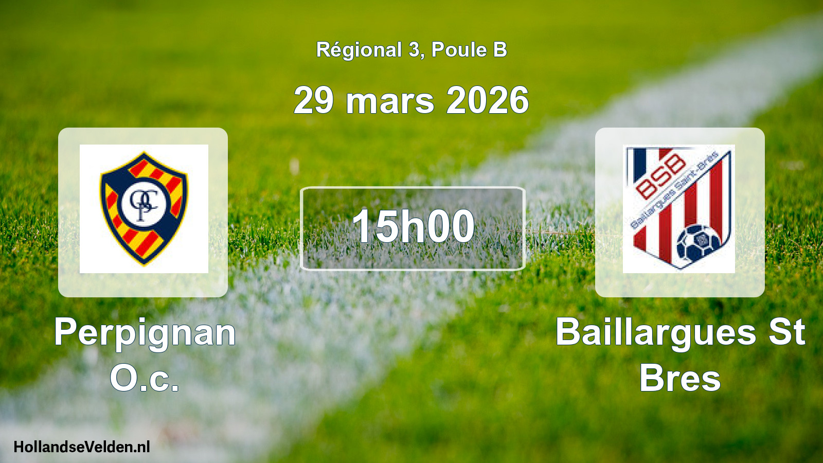 Scheduled Match: Perpignan O.c. - Baillargues St Bres (29 March 2026)