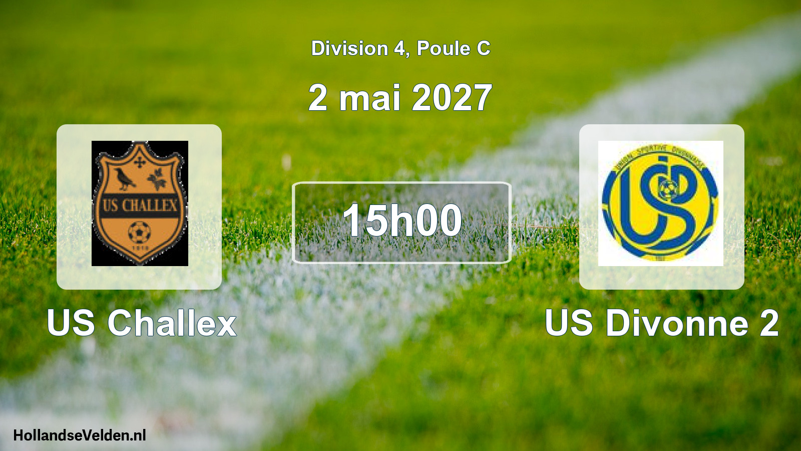 Scheduled Match: US Challex - US Divonne 2 (2 May 2027)