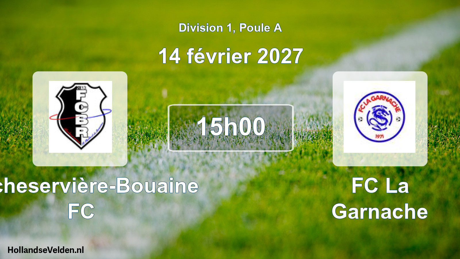 Scheduled Match: Rocheservière-Bouaine FC - FC La Garnache (14 February 2027)