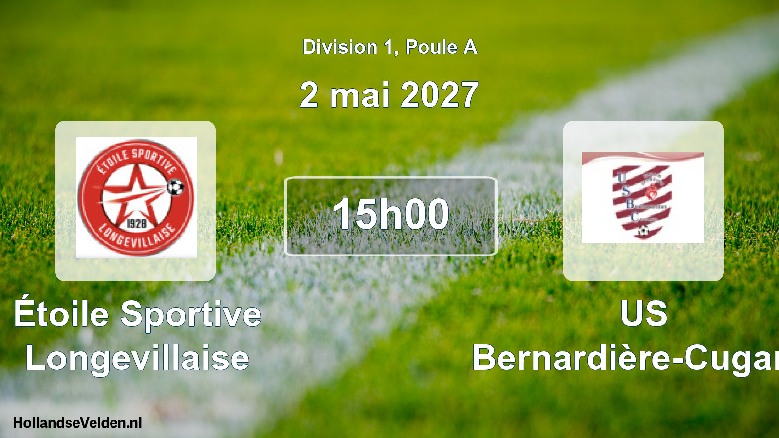 Scheduled Match: Étoile Sportive Longevillaise - US Bernardière-Cugand (2 May 2027)