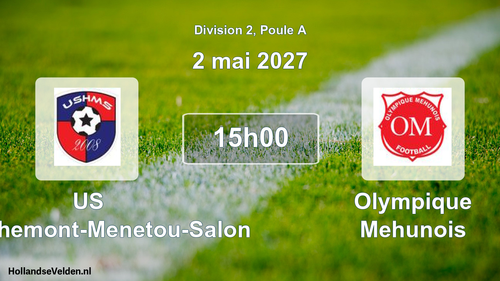 Match programmé: US Henrichemont-Menetou-Salon - Olympique Mehunois (2 mai 2027)