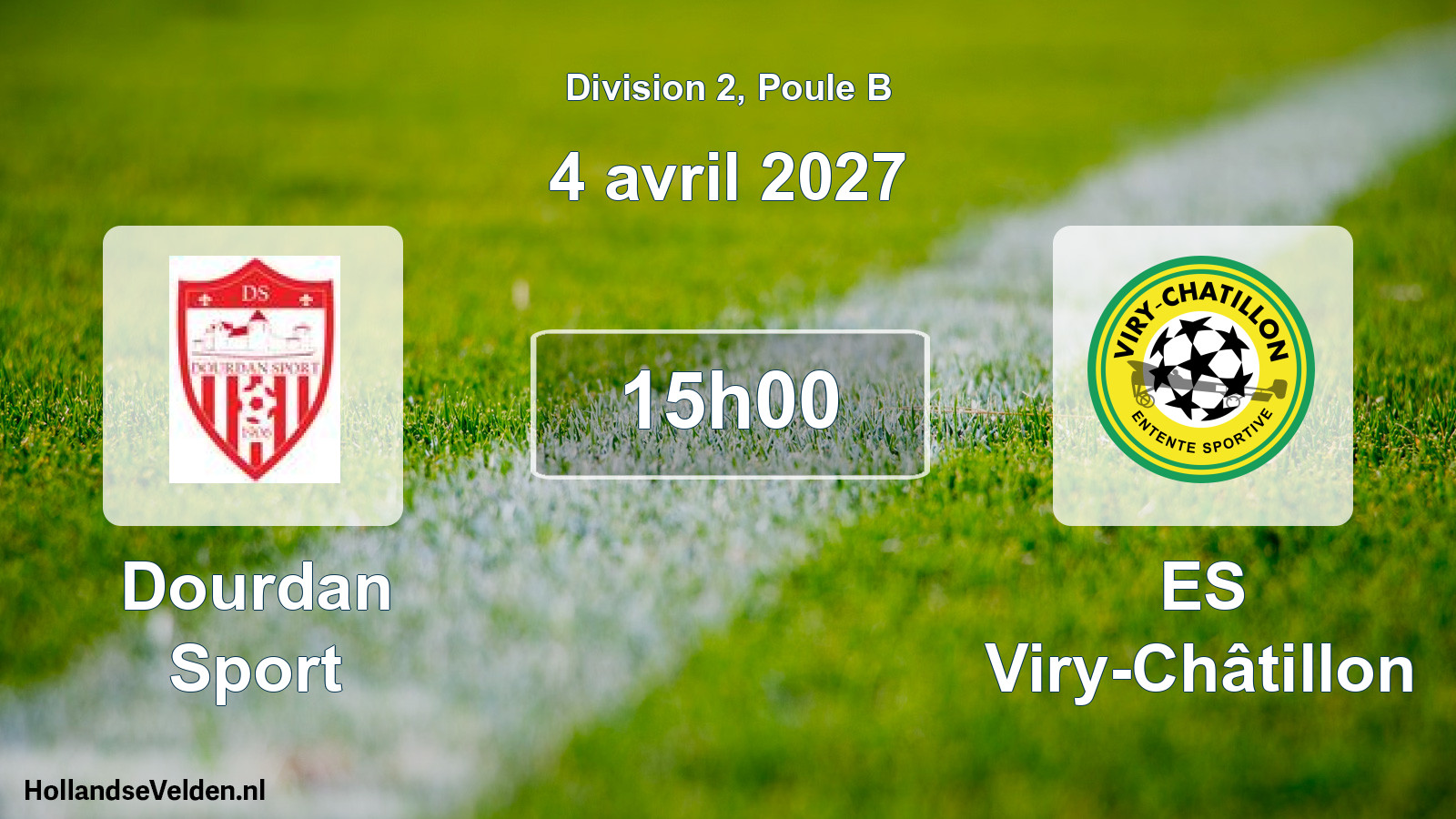 Scheduled Match: Dourdan Sport - ES Viry-Châtillon (4 April 2027)