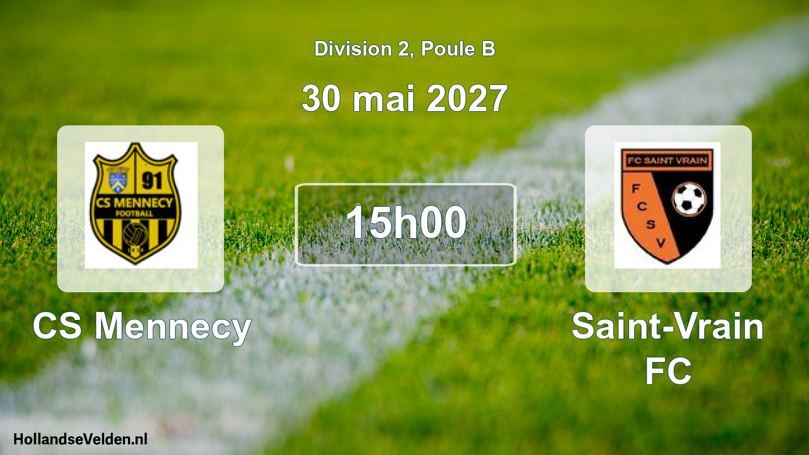 Scheduled Match: CS Mennecy - Saint-Vrain FC (30 May 2027)