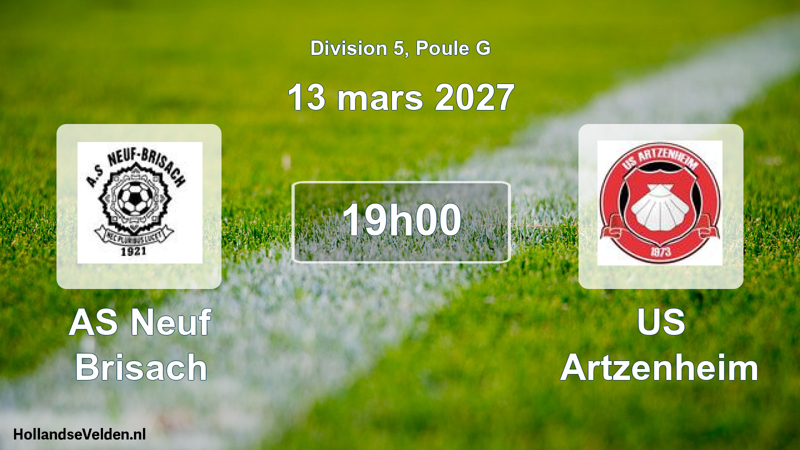 Scheduled Match: AS Neuf Brisach - US Artzenheim (13 March 2027)