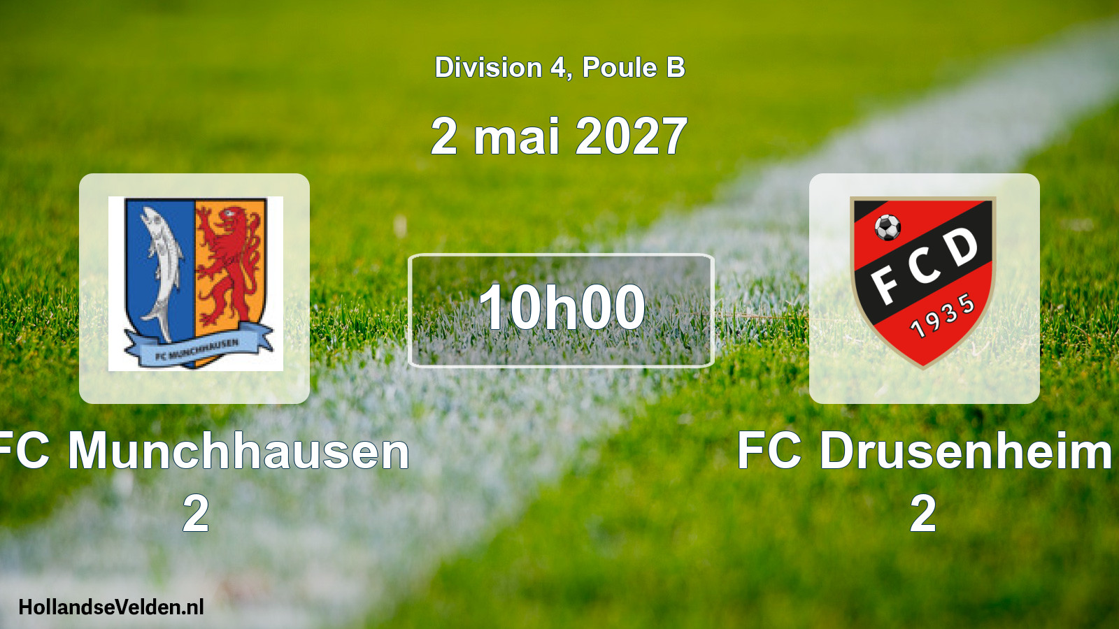 Scheduled Match: FC Munchhausen 2 - FC Drusenheim 2 (2 May 2027)