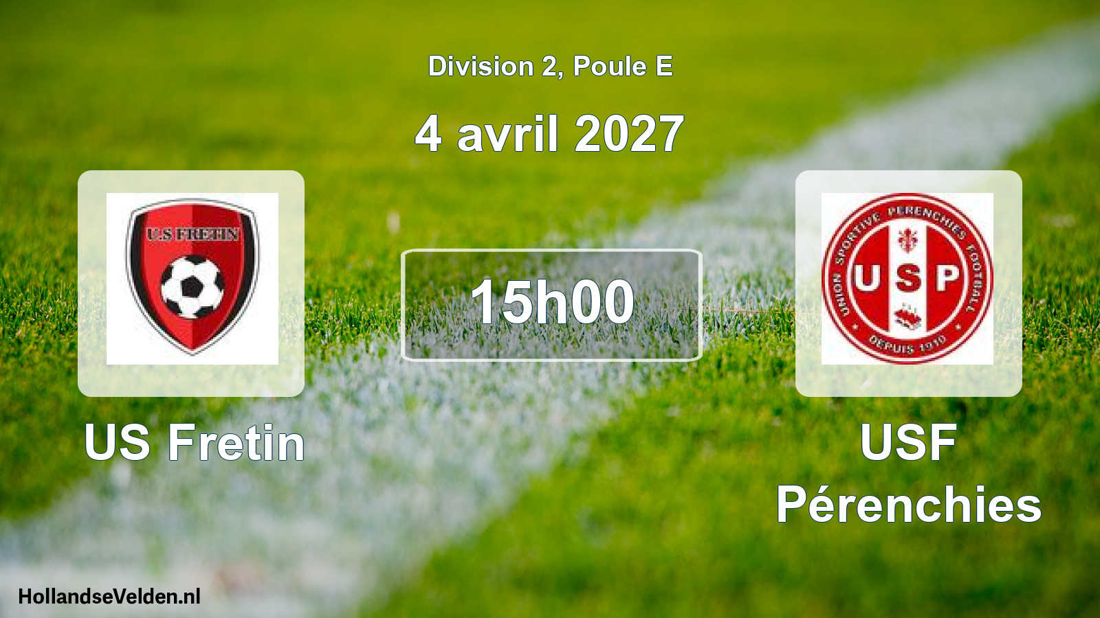 Scheduled Match: US Fretin - USF Pérenchies (4 April 2027)