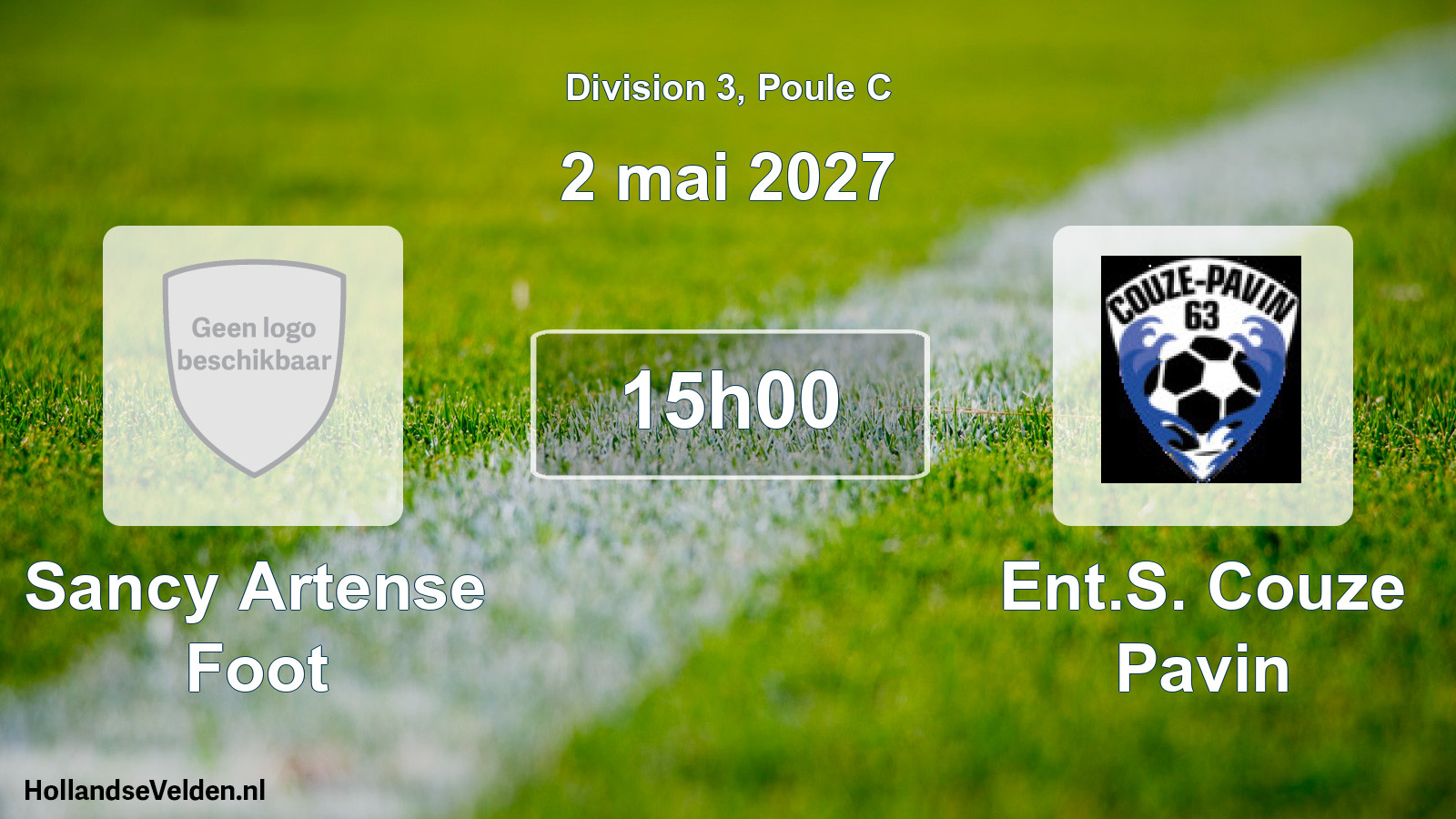Scheduled Match: Sancy Artense Foot - Ent.S. Couze Pavin (2 May 2027)