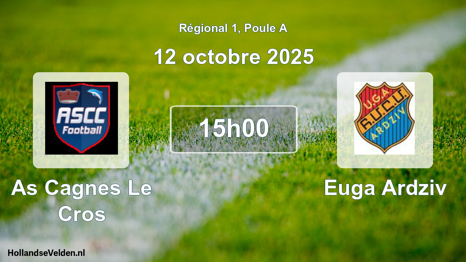 Scheduled Match: As Cagnes Le Cros - Euga Ardziv (12 October 2025)