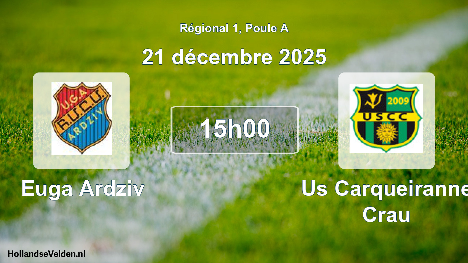 Scheduled Match: Euga Ardziv - Us Carqueiranne Crau (19 October 2025)