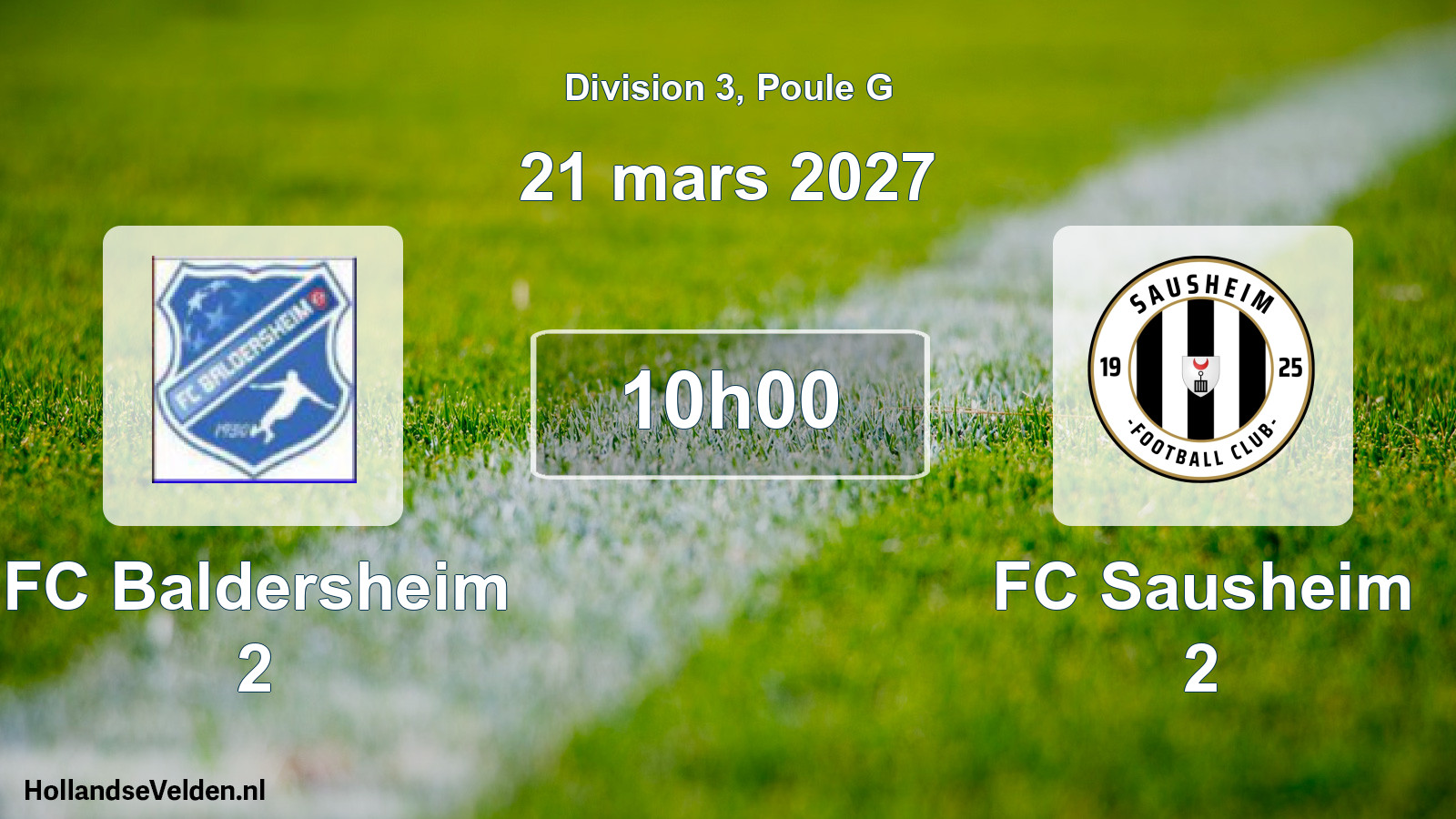 Scheduled Match: FC Baldersheim 2 - FC Sausheim 2 (21 March 2027)