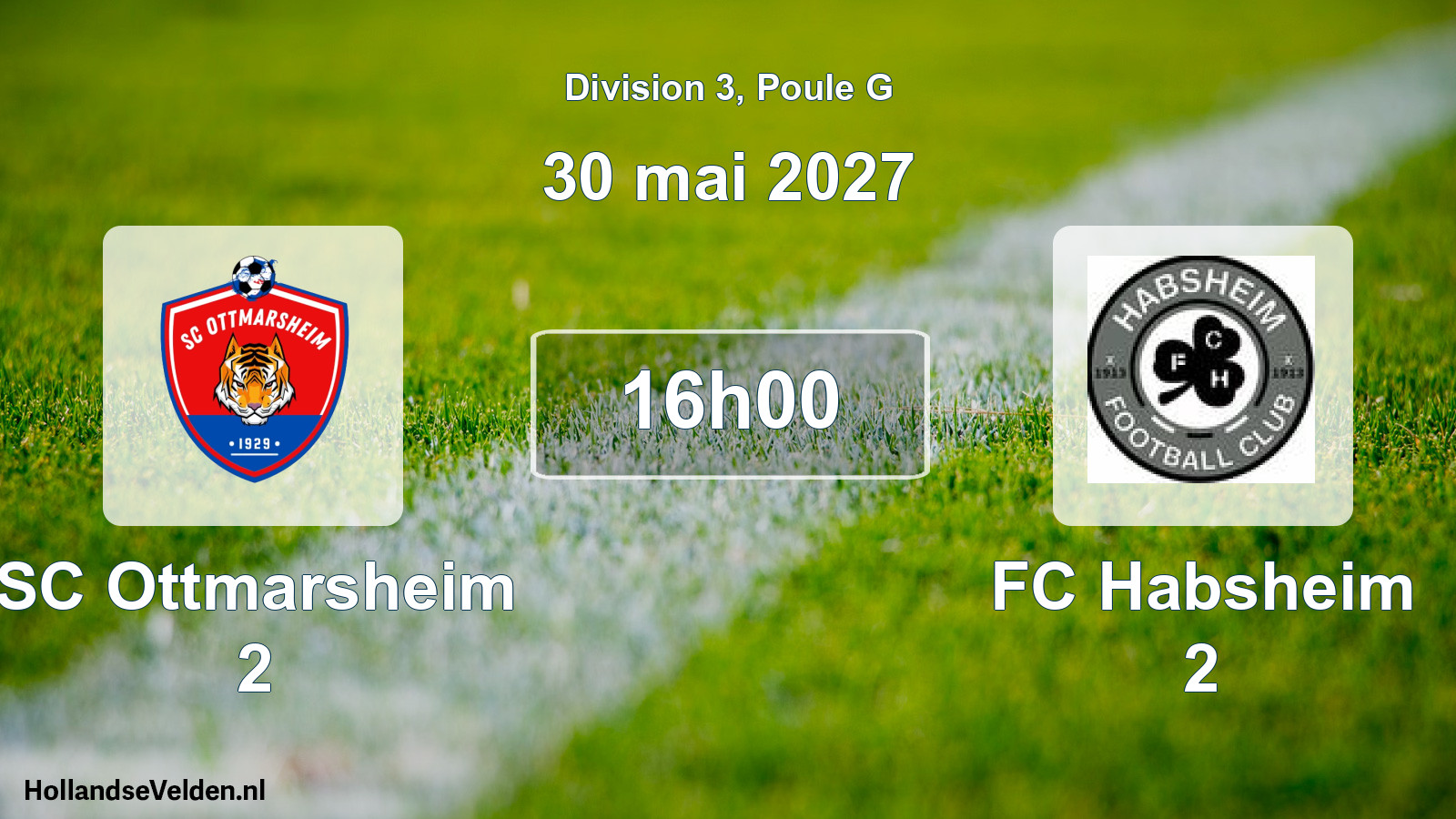 Scheduled Match: SC Ottmarsheim 2 - FC Habsheim 2 (30 May 2027)