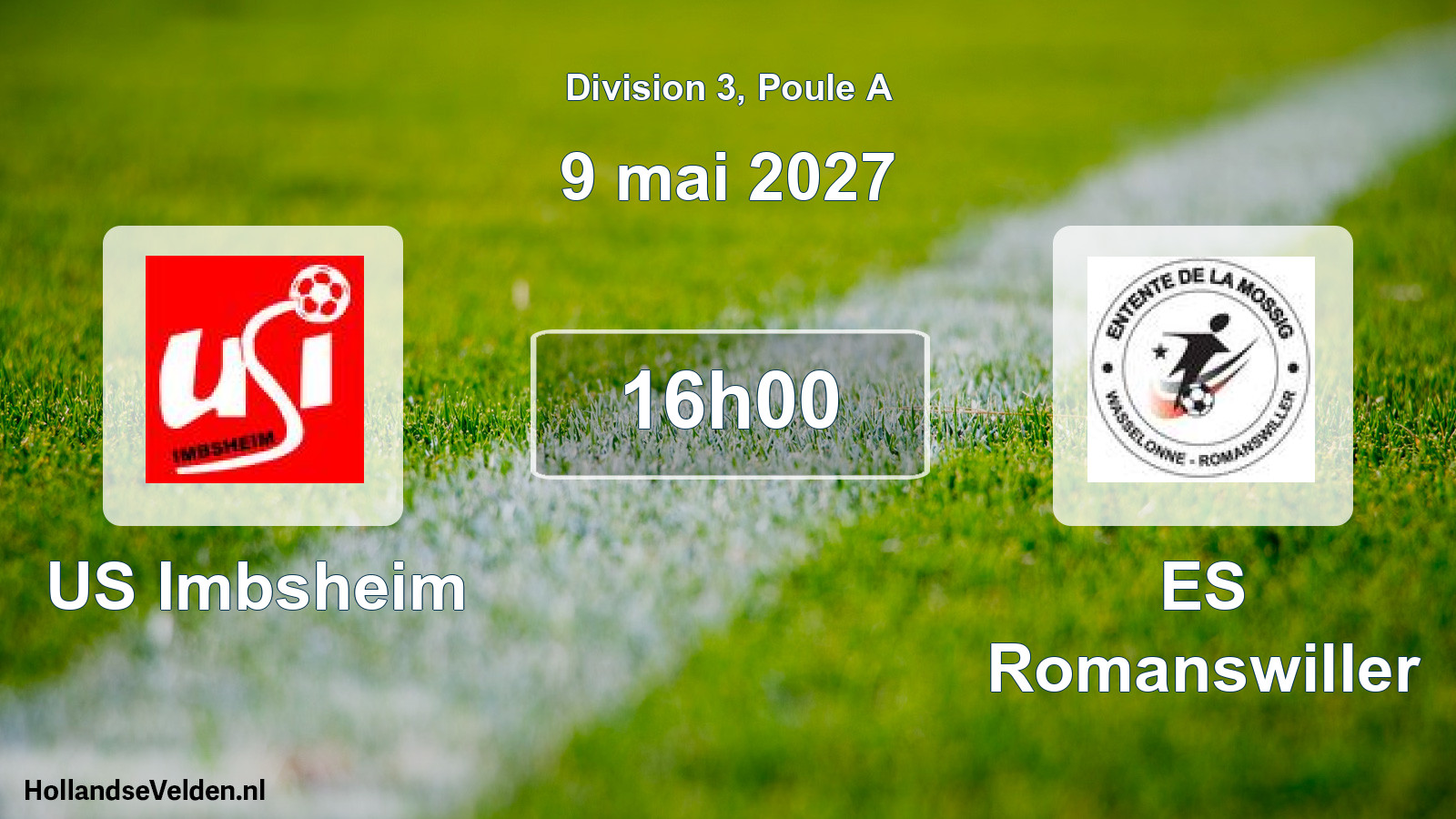 Scheduled Match: US Imbsheim - ES Romanswiller (9 May 2027)