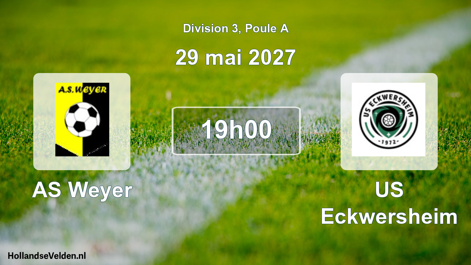 Scheduled Match: AS Weyer - US Eckwersheim (29 May 2027)