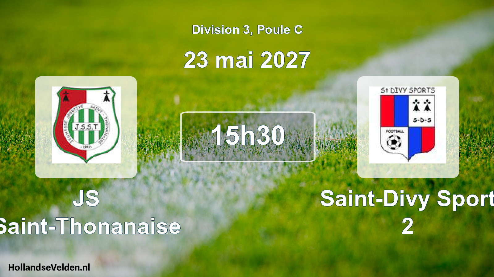 Scheduled Match: JS Saint-Thonanaise - Saint-Divy Sport 2 (23 May 2027)