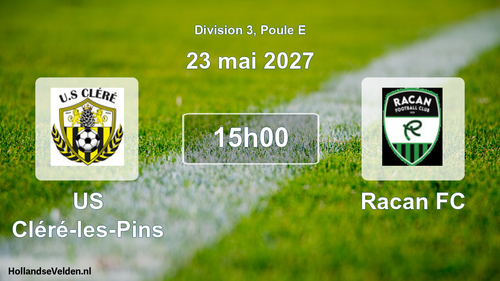 Scheduled Match: US Cléré-les-Pins - Racan FC (23 May 2027)