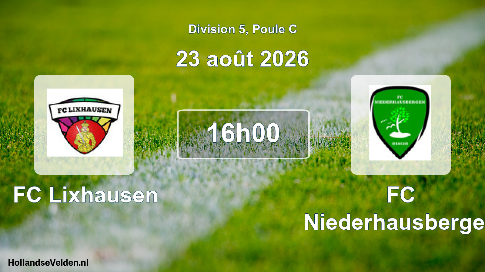 Scheduled Match: FC Lixhausen - FC Niederhausbergen (23 August 2026)