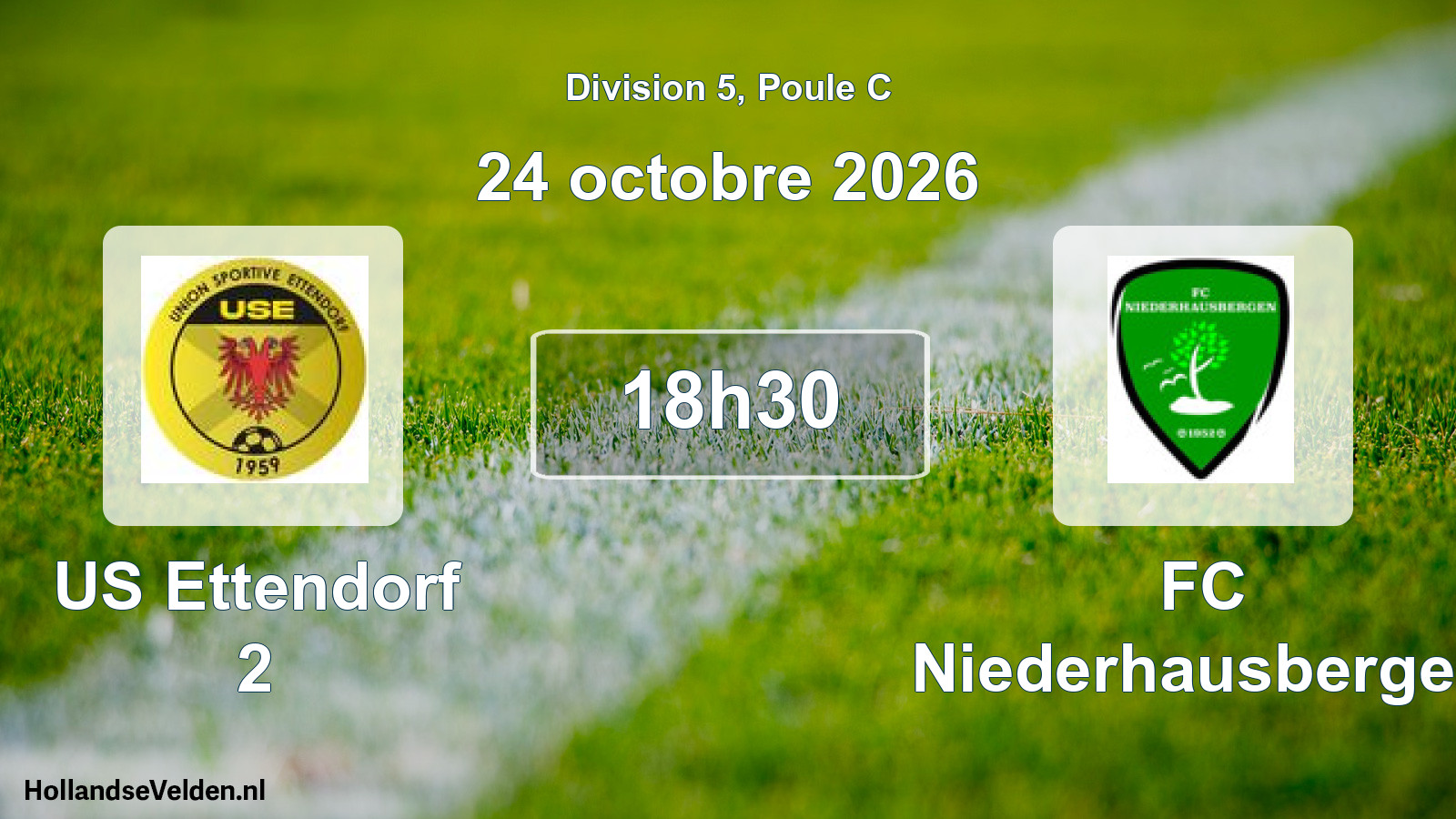 Scheduled Match: US Ettendorf 2 - FC Niederhausbergen (24 October 2026)