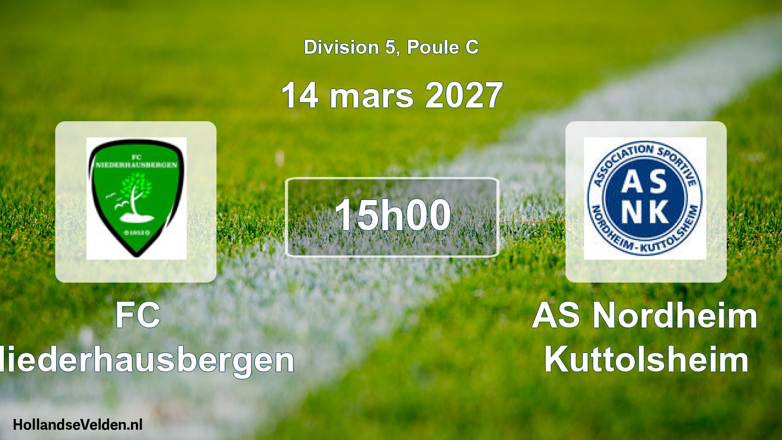 Scheduled Match: FC Niederhausbergen - AS Nordheim Kuttolsheim (14 March 2027)
