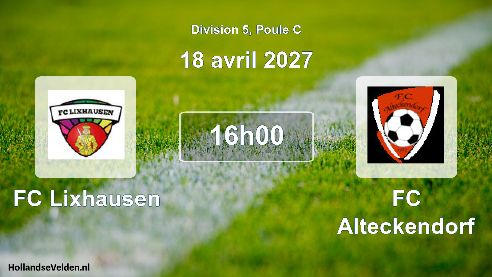 Scheduled Match: FC Lixhausen - FC Alteckendorf (18 April 2027)